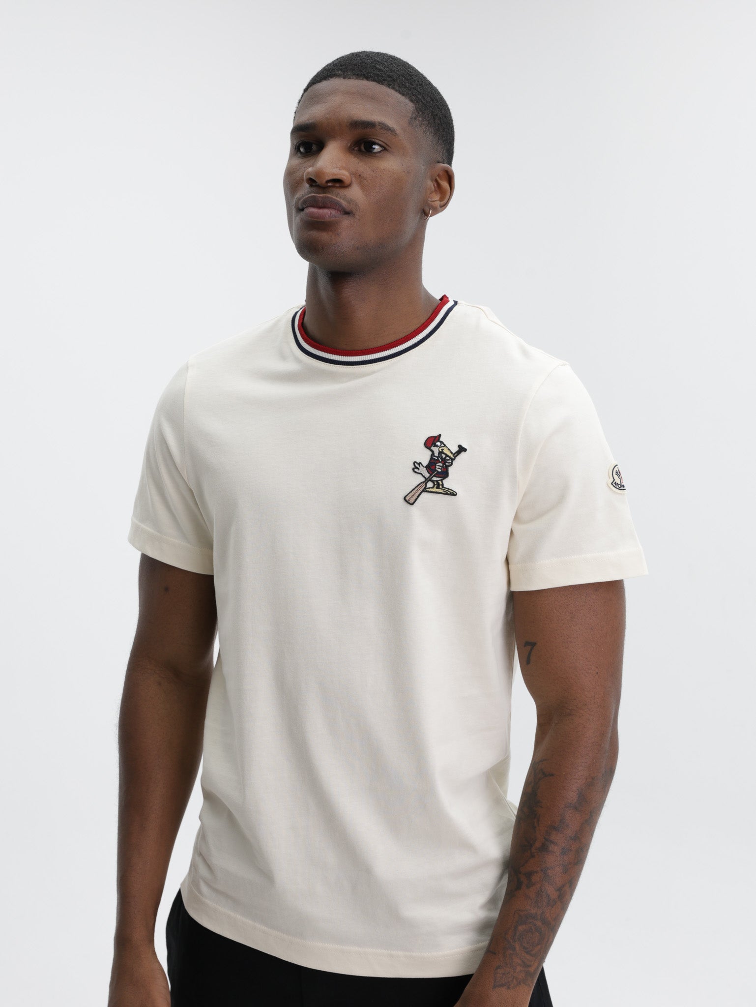 Moncler T-Shirt SS Off-White - AL Capone Premium