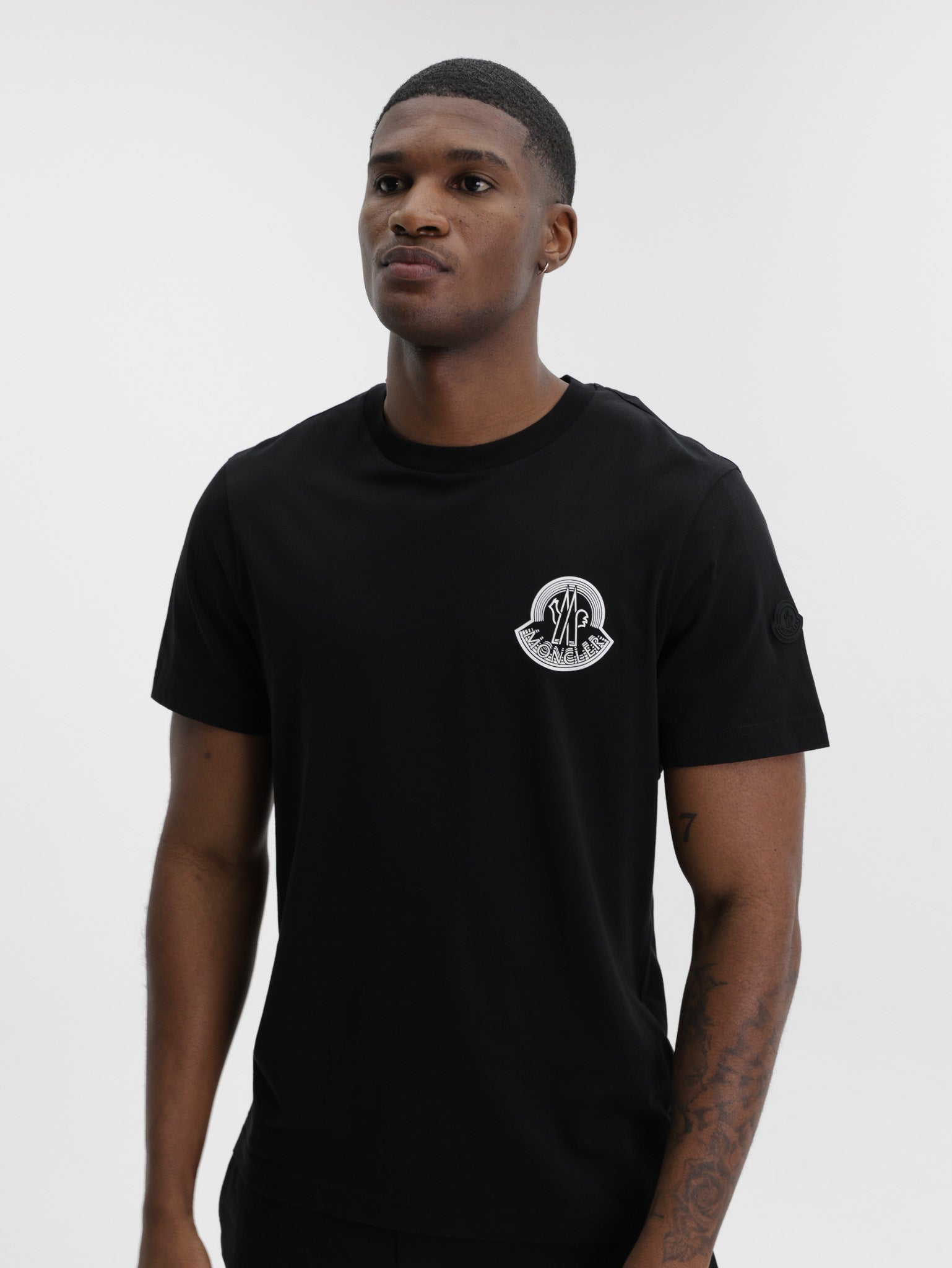 Moncler T-Shirt SS Black - AL Capone Premium