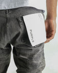 Purple Jeans Low Rise Skinny Black