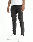 Purple Jeans Low Rise Skinny Brandy Brown Marble