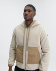Moncler Cardigan Zip Up Amber Brown