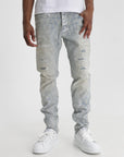 Purple Jeans Low Rise Skinny Light Indigo