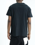 Purple T-Shirt Powder Black