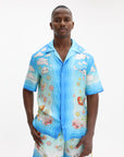 Casablanca Shirt Cuban Collar Kawaii Motif-AL Capone Premium