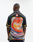 Casablanca Shirt Cuban Collar Marble-AL Capone Premium