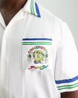 Casablanca Shirt Tennis Mascot SS White-AL Capone Premium