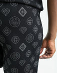 Casablanca Shorts City Jacquard Black-AL Capone Premium