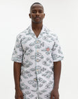 Casablanca Shirt Jacquard Off White-Multi-AL Capone Premium