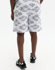 Casablanca Shorts Jacquard Track Off White-Multi-AL Capone Premium