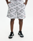 Casablanca Shorts Jacquard Track Off White-Multi-AL Capone Premium
