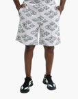 Casablanca Shorts Jacquard Track Off White-Multi-AL Capone Premium