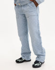 Casablanca Pants Relaxed Denim Washed Monogram
