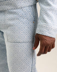 Casablanca Pants Relaxed Denim Washed Monogram