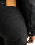 Casablanca Jeans Straight Leg Monogram Black-AL Capone Premium