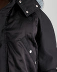 Casablanca Jacket Snorkel Down Parka Black-AL Capone Premium