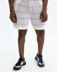 Casablanca Shorts Flower Crochet Multi-AL Capone Premium