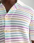 Casablanca Golfer Flower Crochet Multi-AL Capone Premium