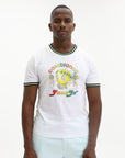 Casablanca T-Shirt Tennis Mascot White-AL Capone Premium