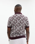 Casablanca Golfer Monogram Aubergine-AL Capone Premium