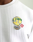 Casablanca Sweater Grid White-AL Capone Premium