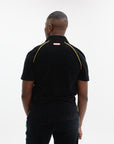 Casablanca Golfer Rib Velour Raglan Black-AL Capone Premium