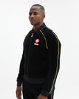 Casablanca Jacket Velour Track Black-AL Capone Premium