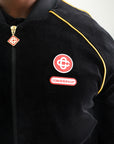 Casablanca Jacket Velour Track Black-AL Capone Premium