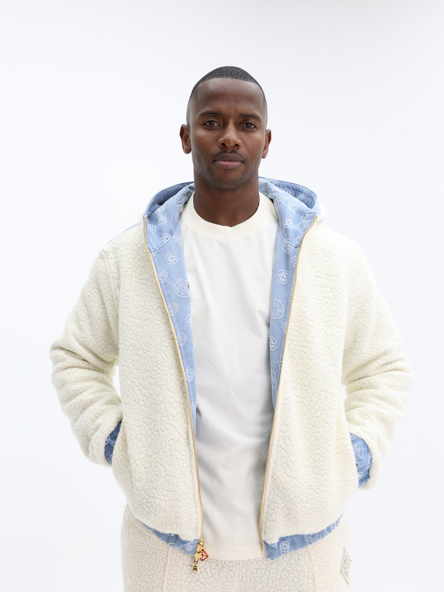 Casablanca Jacket Denim Reversible Bleached - AL Capone Premium