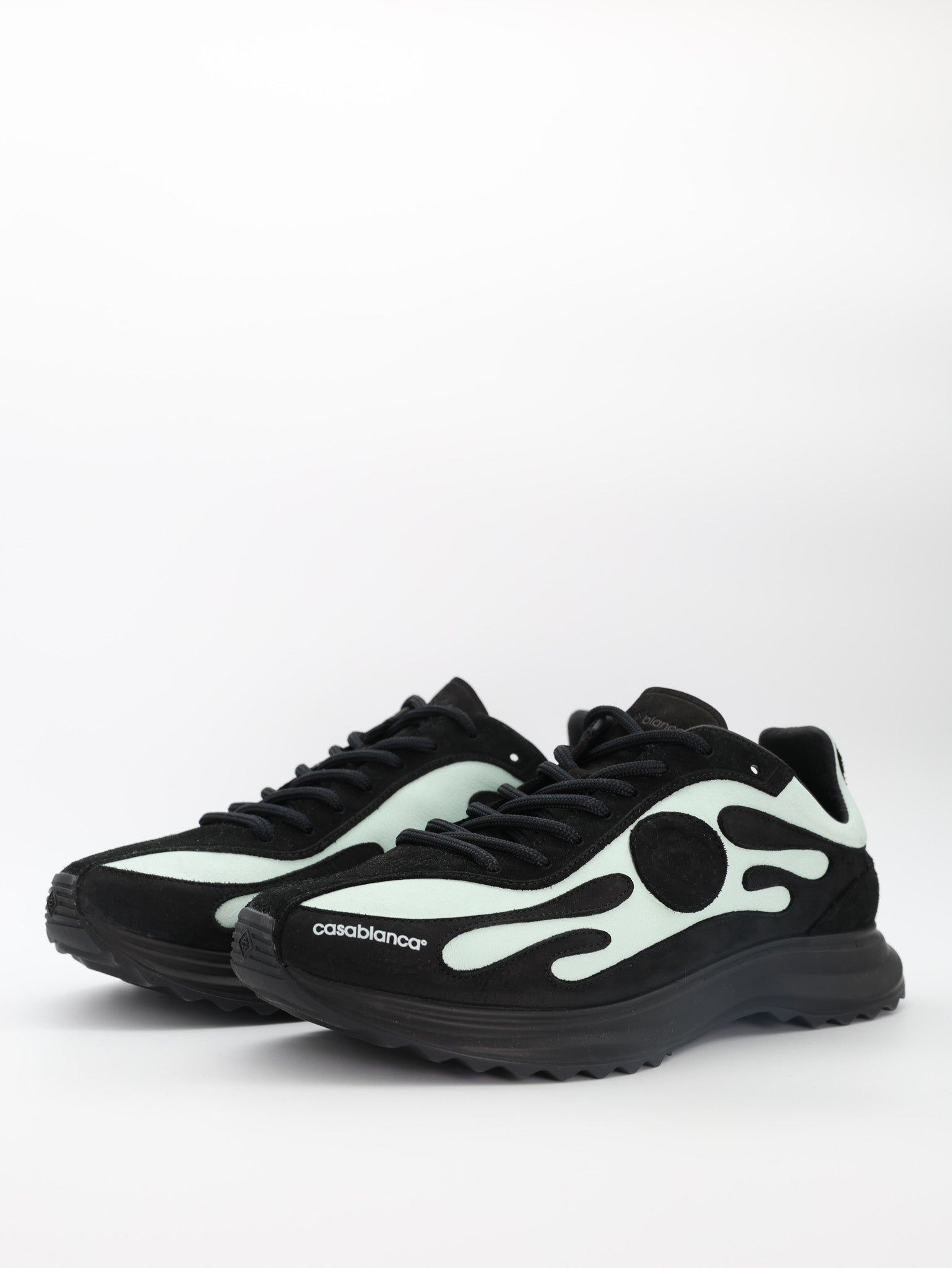 Casablanca Sneaker Black-Mint - AL Capone Premium