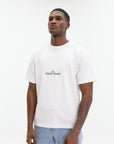 Stone Island T-Shirt Logo White-AL Capone Premium