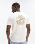 Stone Island T-Shirt Logo Cream-AL Capone Premium