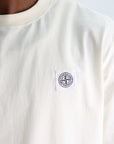 Stone Island T-Shirt Chest Logo White-AL Capone Premium