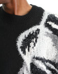 Adidas Sweater Run Knit Y-3 Sleeve Logo Black-AL Capone Premium