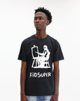 Kidsuper T-Shirt Graphic Painter Black