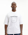 Iceberg T-Shirt Smile Metal Print  White