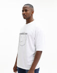 Iceberg T-Shirt Smile Metal Print  White