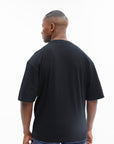 Iceberg T-Shirt Relaxed Fit Smile Print In Logoed Metal Black