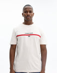 Iceberg T-Shirt 1986 Embroidery Logo Ivory