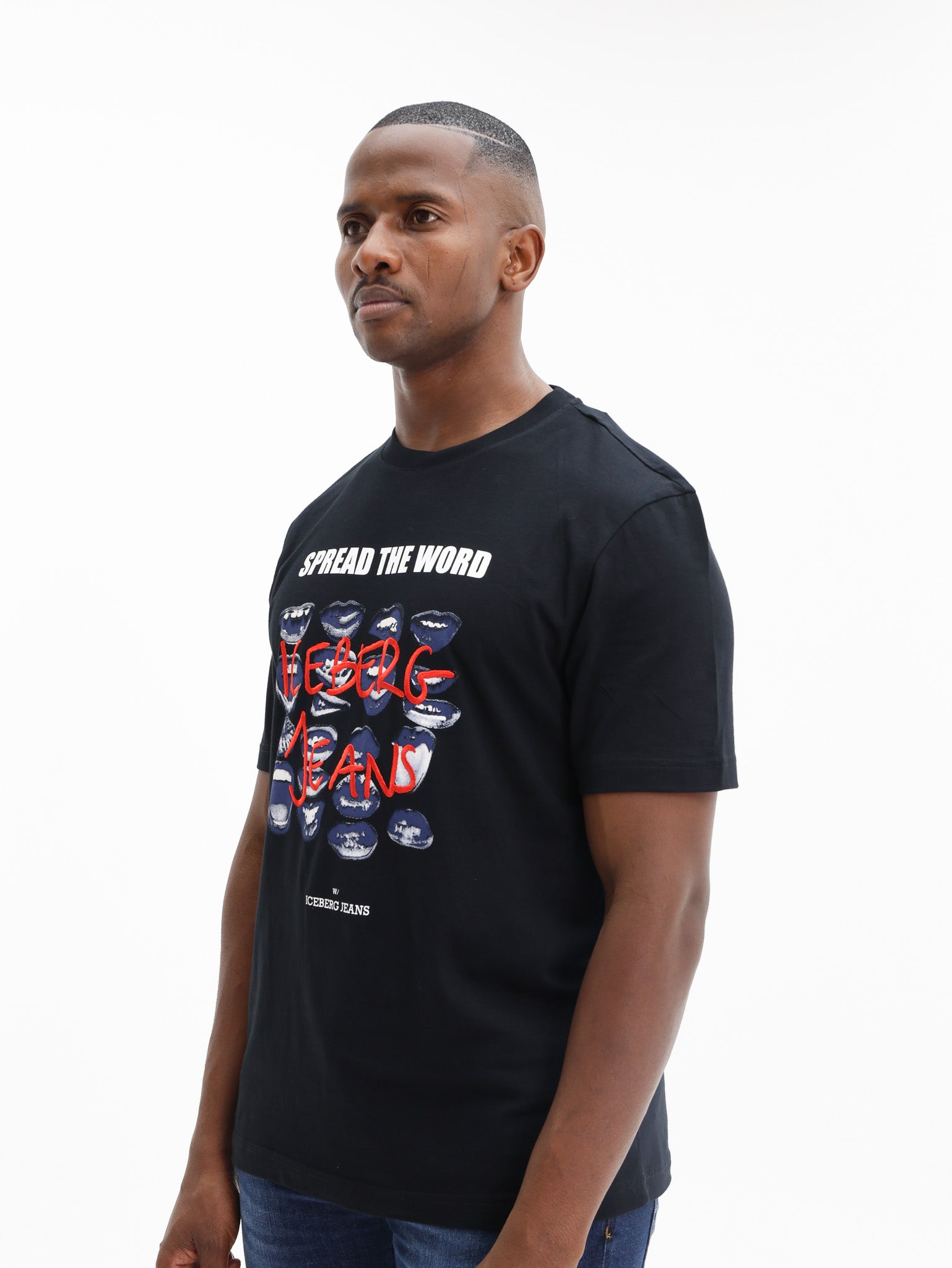 トップス SON OF THE CHEESE Ship & icebergs Shirt Iceberg T-Shirt Mountain Logo Black - AL Capone Premium