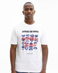 Iceberg T-Shirt Mouth Print Logo White