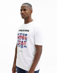 Iceberg T-Shirt Mouth Print Logo White