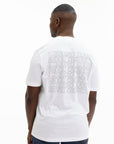 Iceberg T-Shirt Back Aop Iceberg Logo White