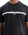 Iceberg T-Shirt 1986 Embroidery Logo Black