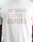 Iceberg T-Shirt Regular Fit Ivory