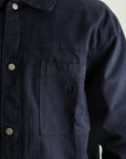 Iceberg Woven Denim Long Sleeve Shirt Blue