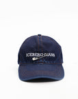 Iceberg Baseball Denim Cap Indigo