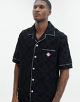 Casablanca Towelling Monogram Shirt Black