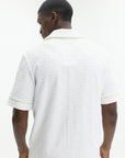 Casablanca Towelling Monogram Shirt White