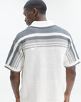 Casablanca Crochet Shirt White/Grey