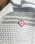 Casablanca Crochet Shirt White/Grey